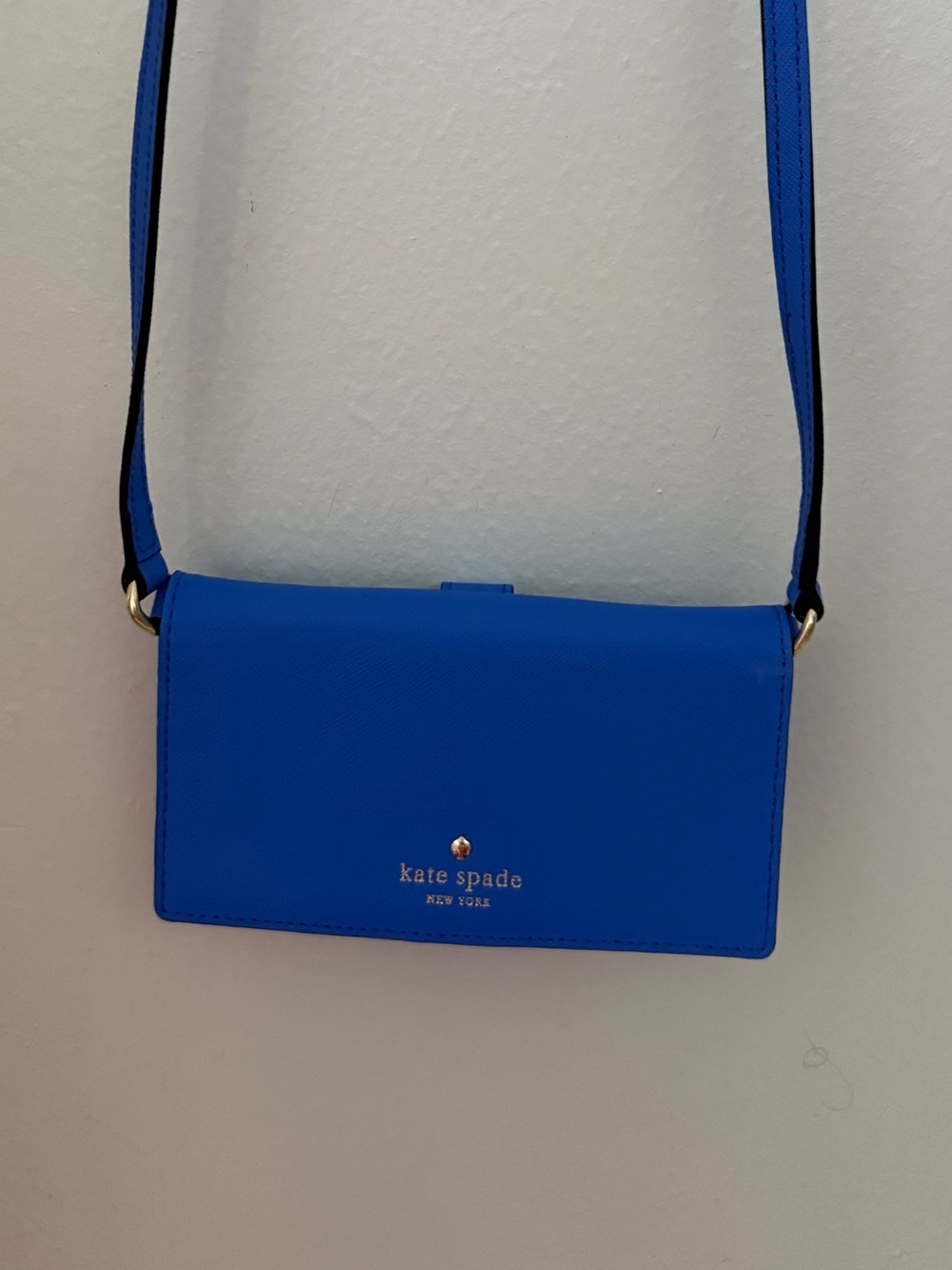 kate spade NWOT Blue Crossbody Wallet